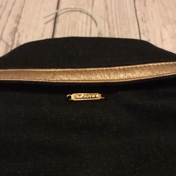 St John Sport by Marie Gray Black Denim Jacket - Picture 8 of 8